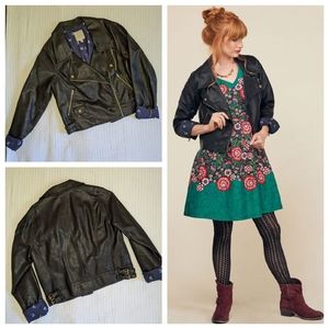 Black Moto Op Jacket